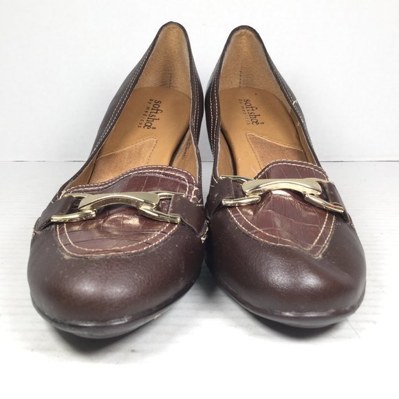 Soft Shoe by Medicus Pascal Leather Heels Brown 7 - Picture 10 of 10